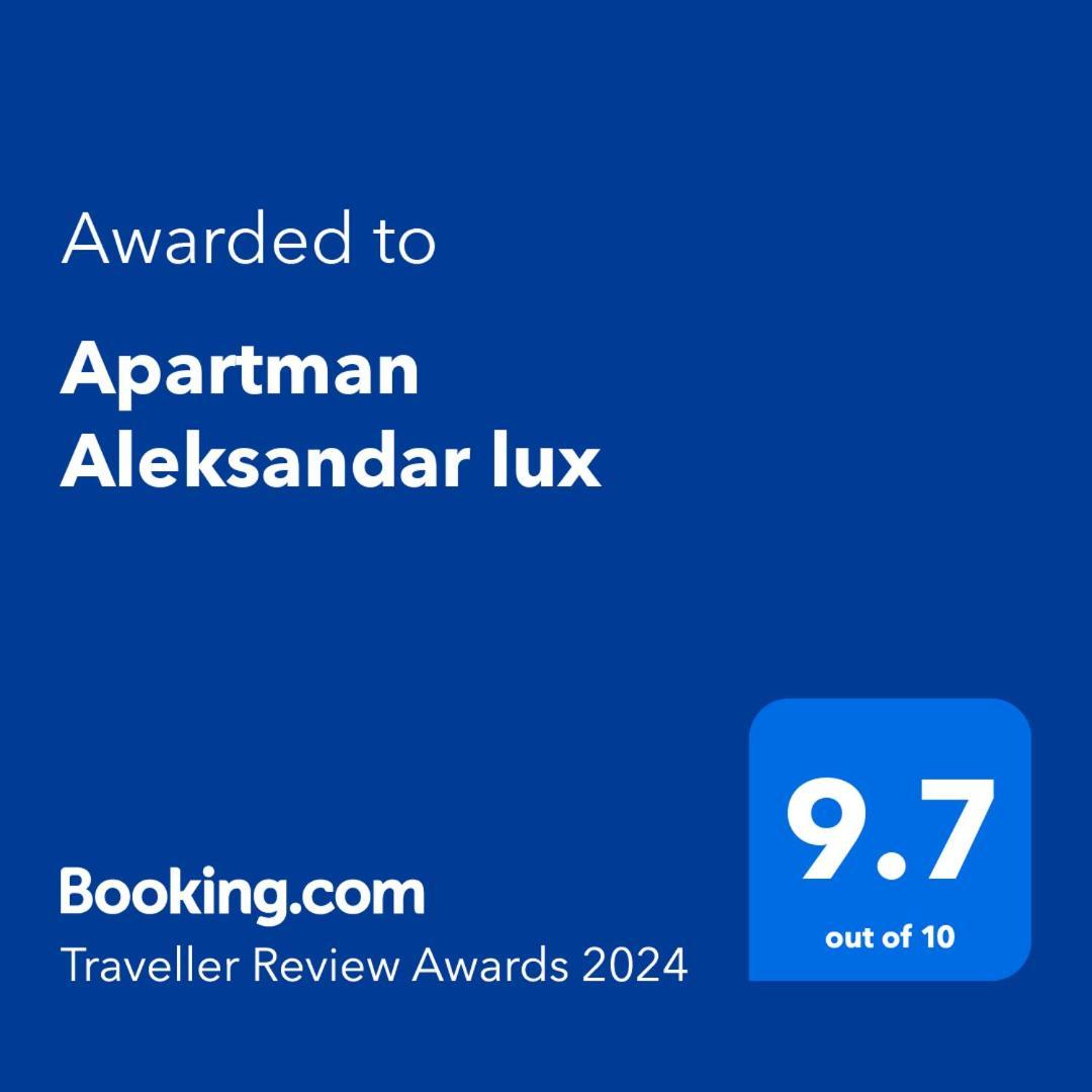 Apartman Aleksandar Lux Palić Exteriör bild